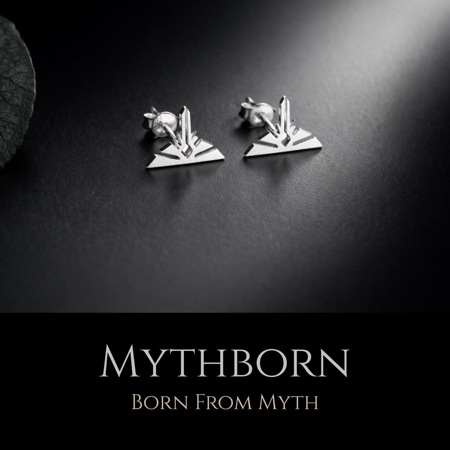Firefly Stud Earrings with whimsical nature studs in 925 sterling silver