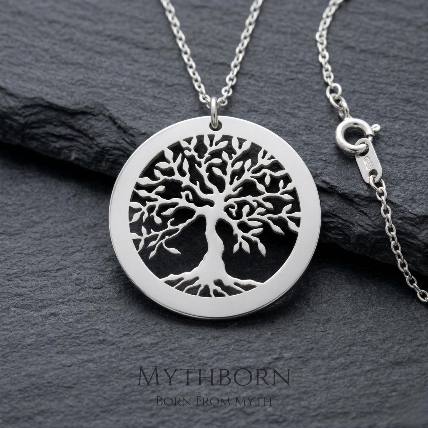 Tree of Life Necklace with symbolic family pendant, meaningful gift