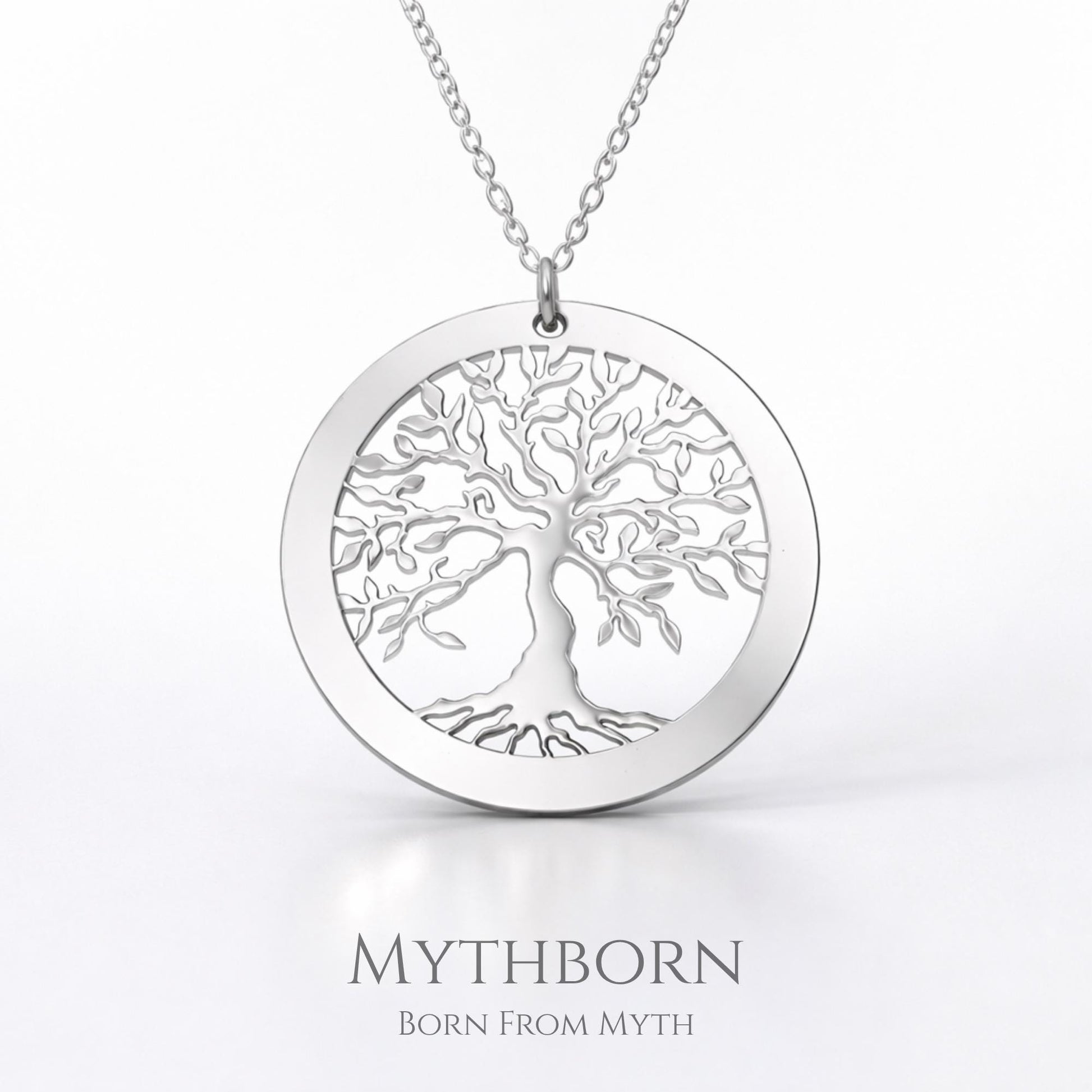 Tree of Life Necklace with symbolic family pendant, meaningful gift