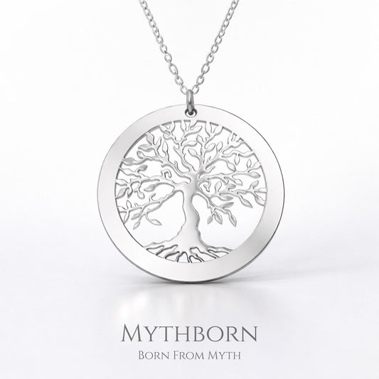 Tree of Life Necklace with symbolic family pendant, meaningful gift