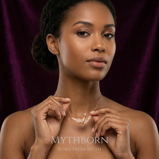 Swallow Bird Necklace with symbolic freedom pendant in 925 sterling silver