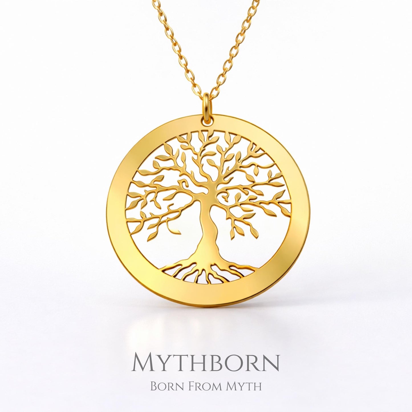 Tree of Life Necklace with symbolic family pendant, meaningful gift