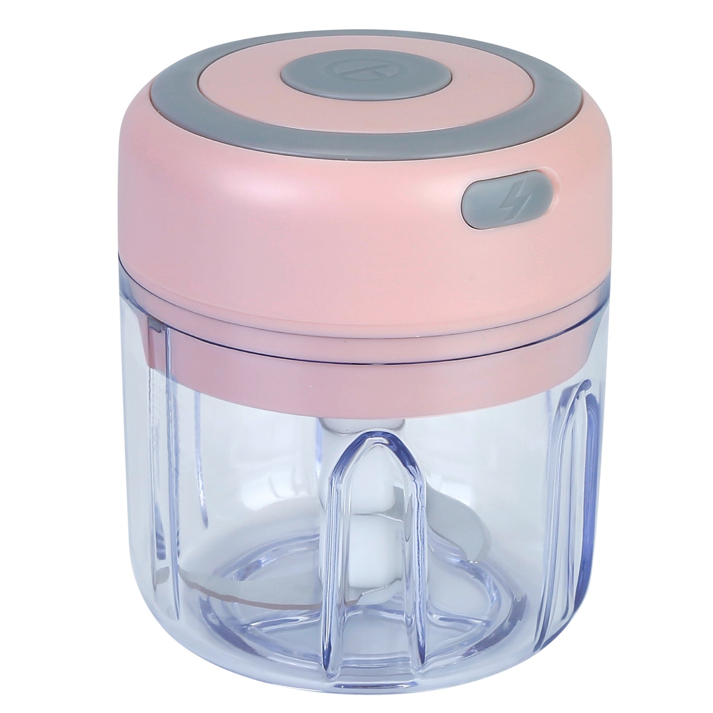 Mini Electric Garlic Chopper - Cordless Rechargeable Food Mincer 8.45OZ